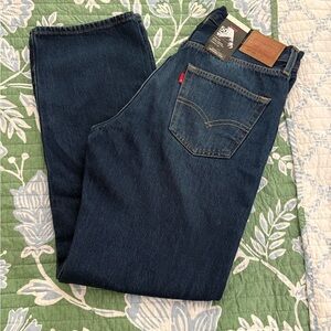 Levi's premium 501 90’s Dark Blue Straight Jeans